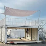 Erweiterbarer Eventcontainer 2x20DV – Modulare Lösung