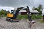 Gebrauchter Minibagger Volvo EC55C (2009) – 4,91 t – Yanmar-Motor 37 kW