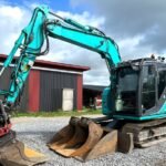 Minibagger Kobelco SK75SR-3E (2016) – 7,5 t – Gebraucht