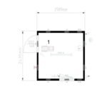 Bürocontainer 2,98 x 2,43 Meter – Bild 2