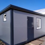 Sozialer Wohncontainer mit Bad und Küche 5×2,5m