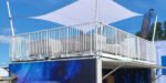 Erweiterbarer Event-Container 2x20DV mit Dachterrasse – Bild 4
