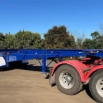 Remorque à ridelles Haulmark Tri/A B-Double de 7 m (2000)