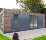 Container Modell Helsinki 8×3 Meter mit Sanitäranlagen und Küche