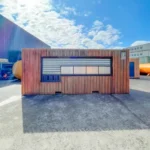 Snack- und Cafeteria-Container.