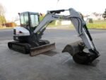 Gebrauchter Minibagger Bobcat E45 (2014) – 4,63 t – Kubota-Motor 30,2 kW – Bild 2