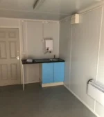 20 Fuß Bürocontainer mit Küche und Toilette – Bild 3
