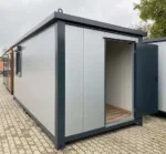 SCHREIBTISCHCONTAINER MIT SONNENSCHIRM 6×2,40 METER – NEU – Bild 4