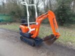 Gebrauchter Kubota K008-3 Micro (2013) – Minibagger 0,8 t mit neuem Motor – 2.694 Std. – Bild 5