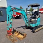 Kobelco SK17 SR-3 (2018) – Minibagger 1,7 t – 800 Std. – kompakt