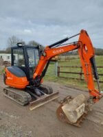 Kubota KX71-3 (2012) – Minibagger 2,5 t – 2.534 Std. – 3 Löffel – hervorragender Zustand – Bild 4