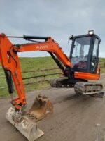 Kubota KX71-3 (2012) – Minibagger 2,5 t – 2.534 Std. – 3 Löffel – hervorragender Zustand – Bild 6
