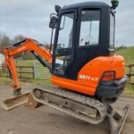 Kubota KX71-3 (2012) – Minibagger 2,5 t – 2.534 Std. – 3 Löffel – hervorragender Zustand
