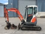 Kubota U25-3 (2008) – Minibagger 2,6 t – 3.600 Std. – Hydraulikhammer + 3 Löffel – gewartet