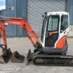 Kubota U25-3 (2008) – Minibagger 2,6 t – 3.600 Std. – Hydraulikhammer + 3 Löffel – gewartet