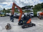 Gebrauchter Hitachi ZX17U-2 Minibagger (2013) – 1,8 t mit Yanmar-Motor und 3 Löffeln – Bild 7