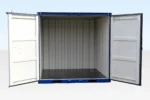 Lagercontainer 6 Fuß Grün neu (RAL 6007) – Bild 6