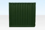 Lagercontainer 6 Fuß Grün neu (RAL 6007) – Bild 3