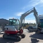 Gebrauchter Minibagger Takeuchi TB250-2 – 5,1 t, 2020, 1.174 Bh, Yanmar-Motor 29,1 kW
