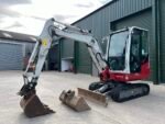 Takeuchi TB230 2020 – 2,9 t Minibagger mit 2.049 Bh, Yanmar-Motor 18,2 kW – Bild 2