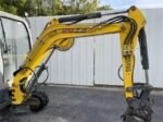 Gebrauchter Minibagger Wacker Neuson 28Z3 RD (2011) – 2,58 t – Überholt – 3 Löffel