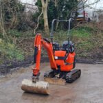 KUBOTA U10-3 1 Tonne Minibagger – gebraucht