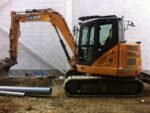 Case CX80C Minibagger – gebraucht